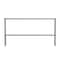 Flash Furniture Reese 430 Stainless Steel 18 Gauge NSF Certified 60-in x 12-in Metal Kitchen Double Overshelf NH-OSD-1260-GG - alternate 4
